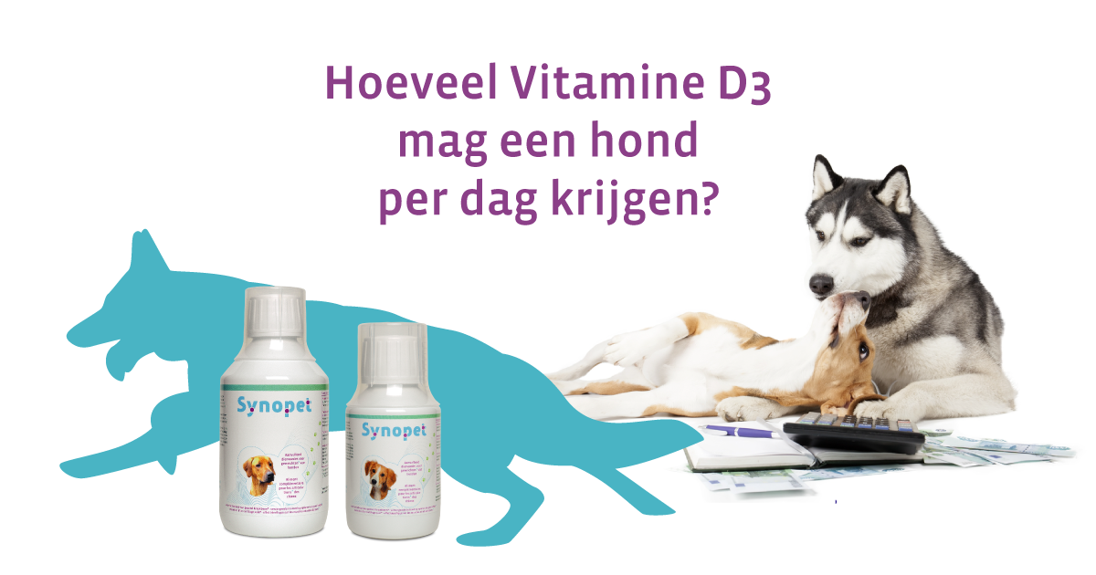 invoeren Onschuldig Bourgondië Te veel Vitamine D3 bij honden: hoe zit het met Cani-Syn? - Synopet | hond,  kat & paard